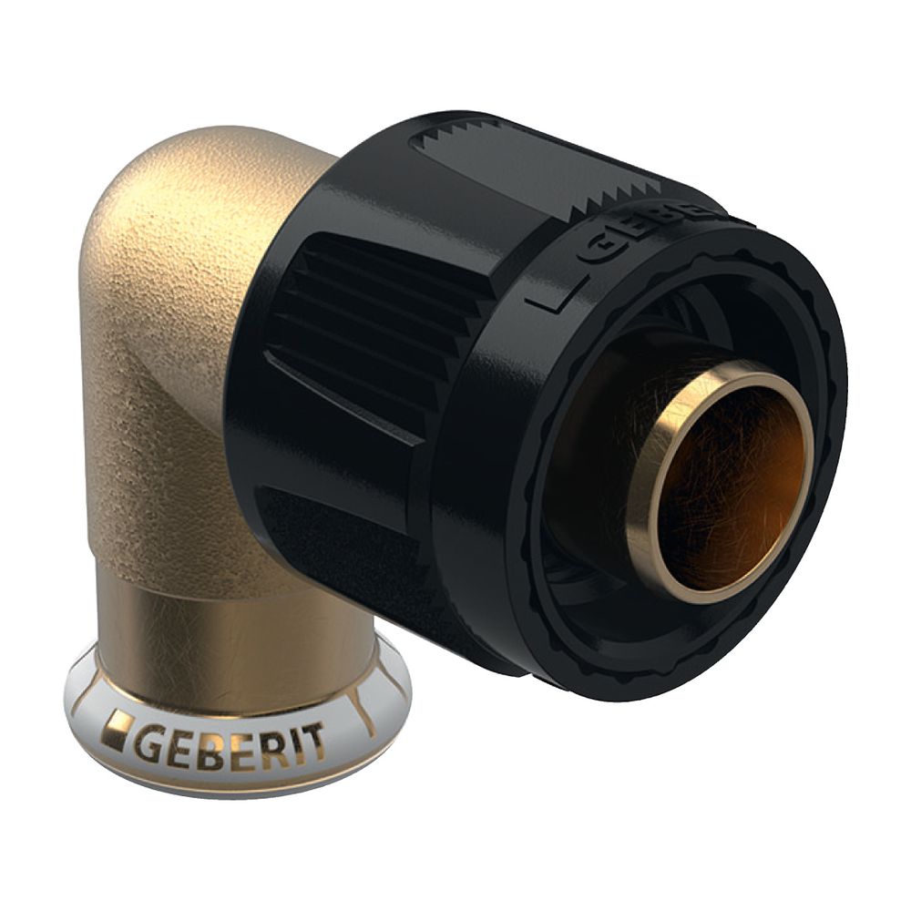 Geberit Mapress Übergangswinkel 90 Grad mit MasterFix, d 15mm, RpMF 1/2″, Rotguss bleifr... GEBERIT-61120 4025410547859 (Abb. 2)