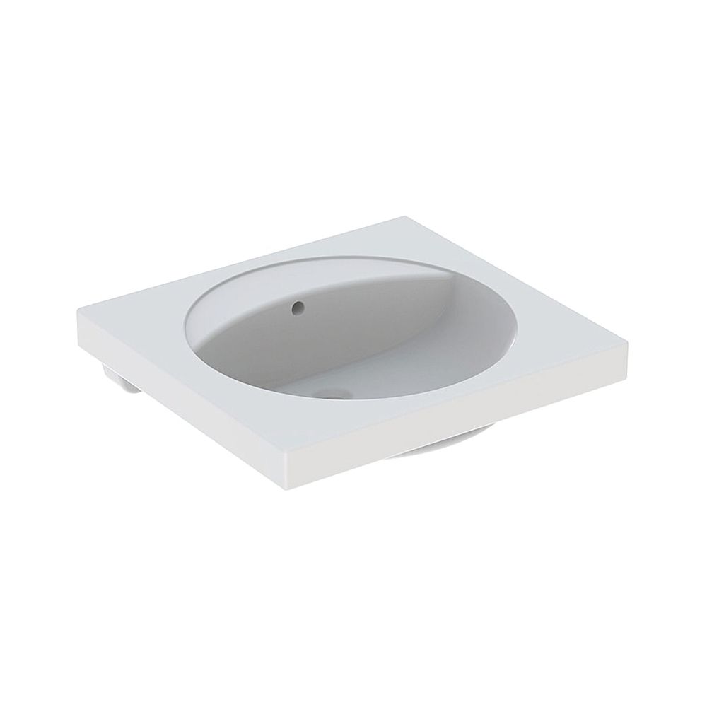 Geberit Preciosa Waschtisch mit Ablagefläche, Breite 60cm, Tiefe 55cm, ohne Hahnloch... GEBERIT-253220000 4022009053937 (Abb. 1)
