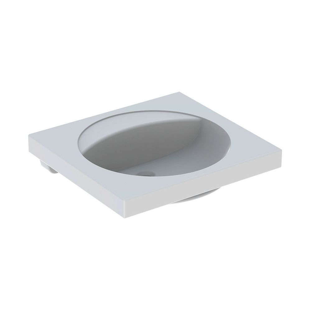 Geberit Preciosa Waschtisch mit Ablagefläche, Breite 60cm, Tiefe 55cm, ohne Hahnloch... GEBERIT-253240000 4022009053951 (Abb. 2)