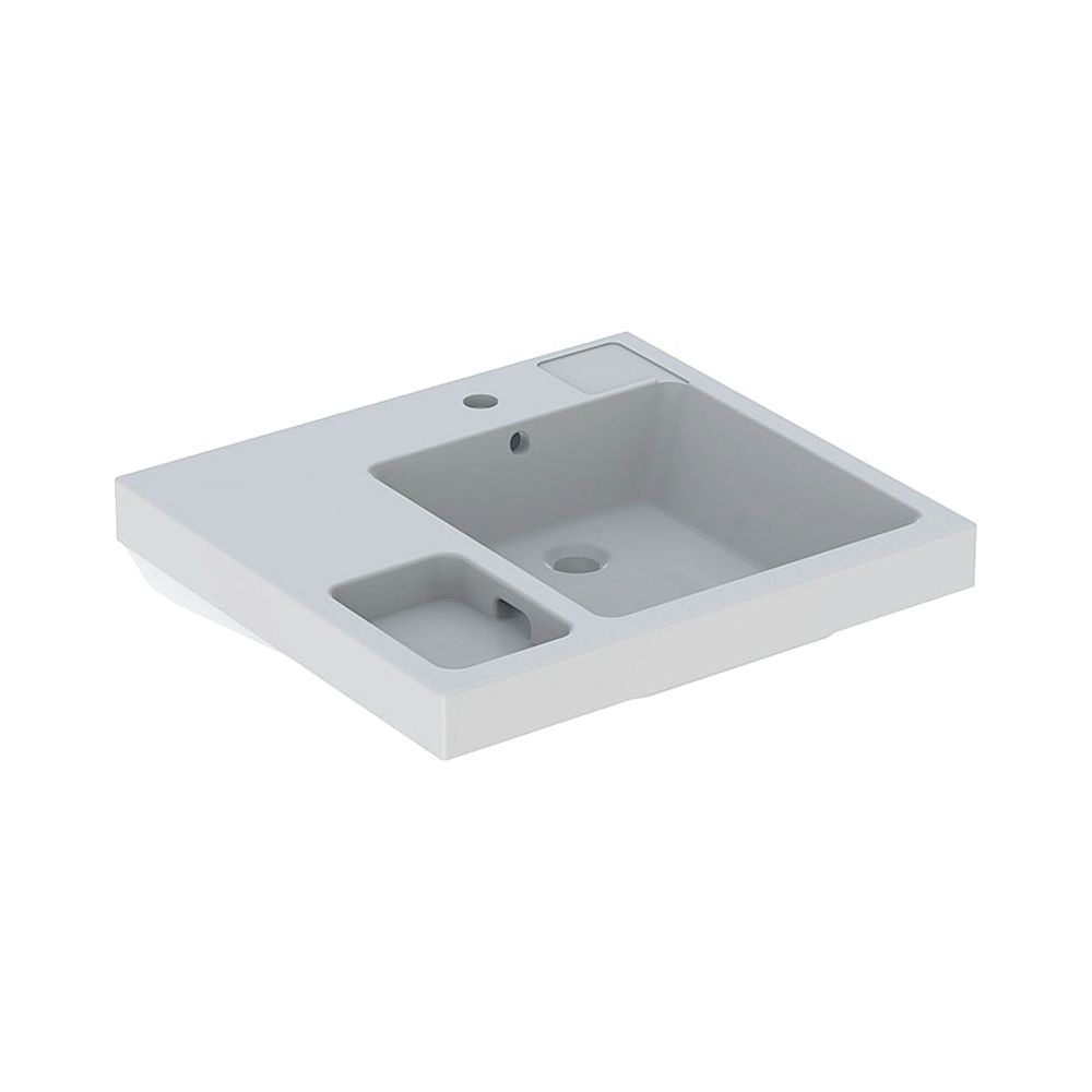 Geberit Bambini Waschtisch mit seitlichem Schwammbecken, 60x16,3x55cm... GEBERIT-162700000 4022009011708 (Abb. 1)
