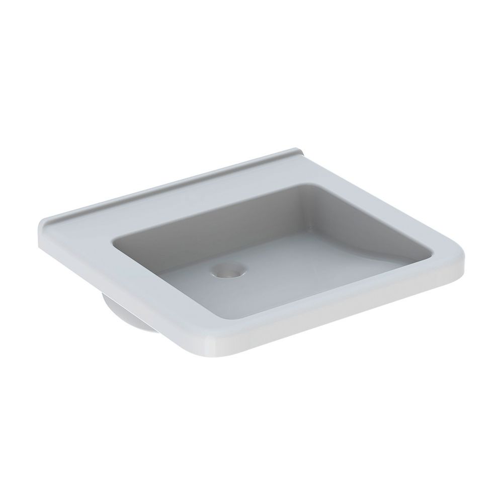 Geberit Renova Comfort Square Waschtisch barrierefrei, Breite 60cm, Tiefe 55cm, ohne... GEBERIT-128661000 4022009317688 (Abb. 2)