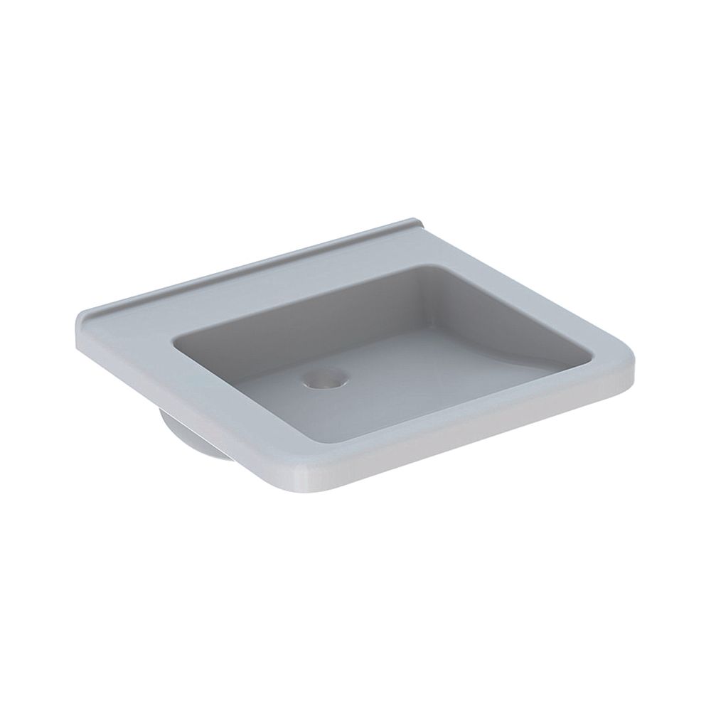 Geberit Renova Comfort Square Waschtisch barrierefrei, Breite 60cm, Tiefe 55cm, ohne... GEBERIT-128661000 4022009317688 (Abb. 1)