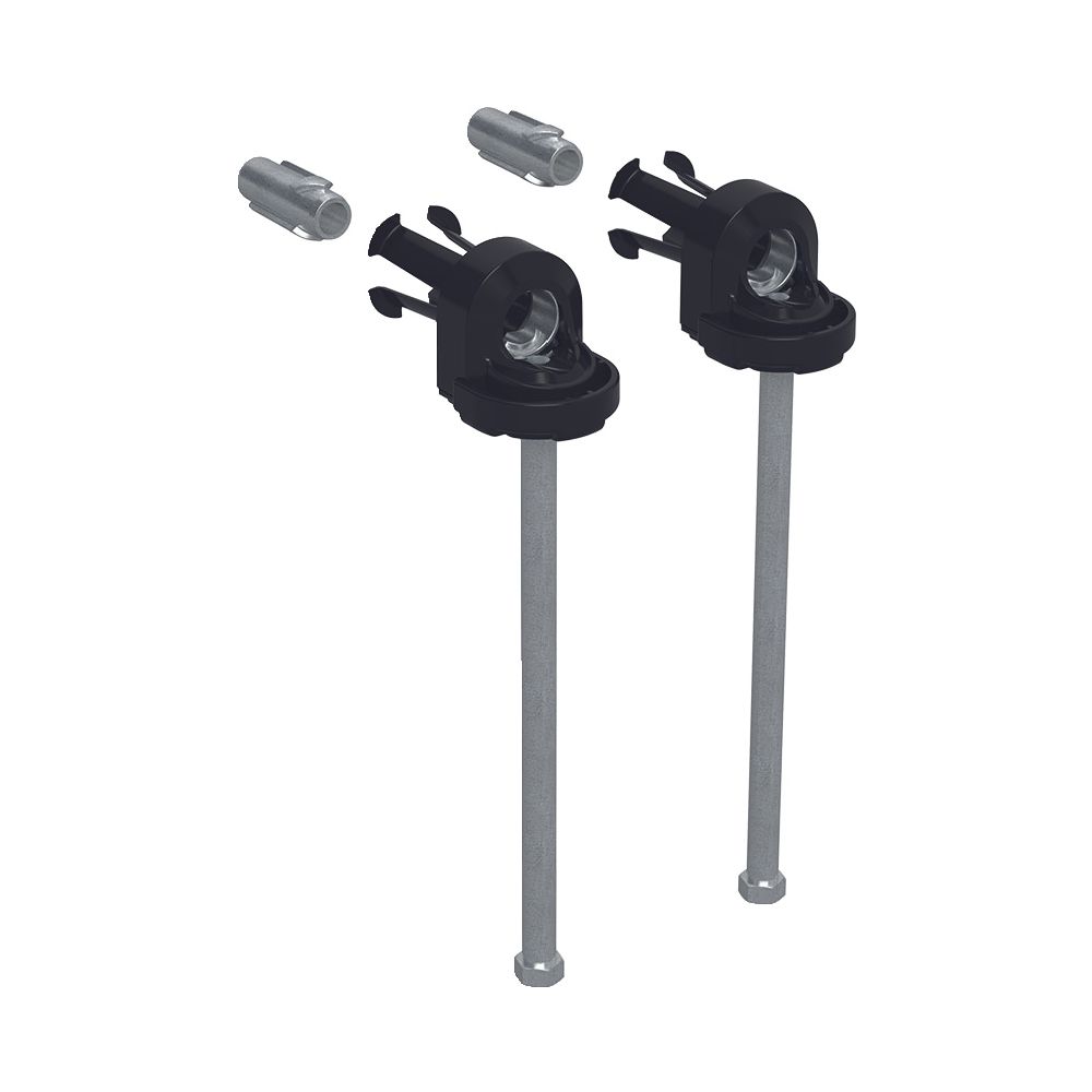 Geberit Befestigungsmaterial für Kinder-Wand-WC Typ EFF3, 245913001... GEBERIT-245913001 4064746038716 (Abb. 2)