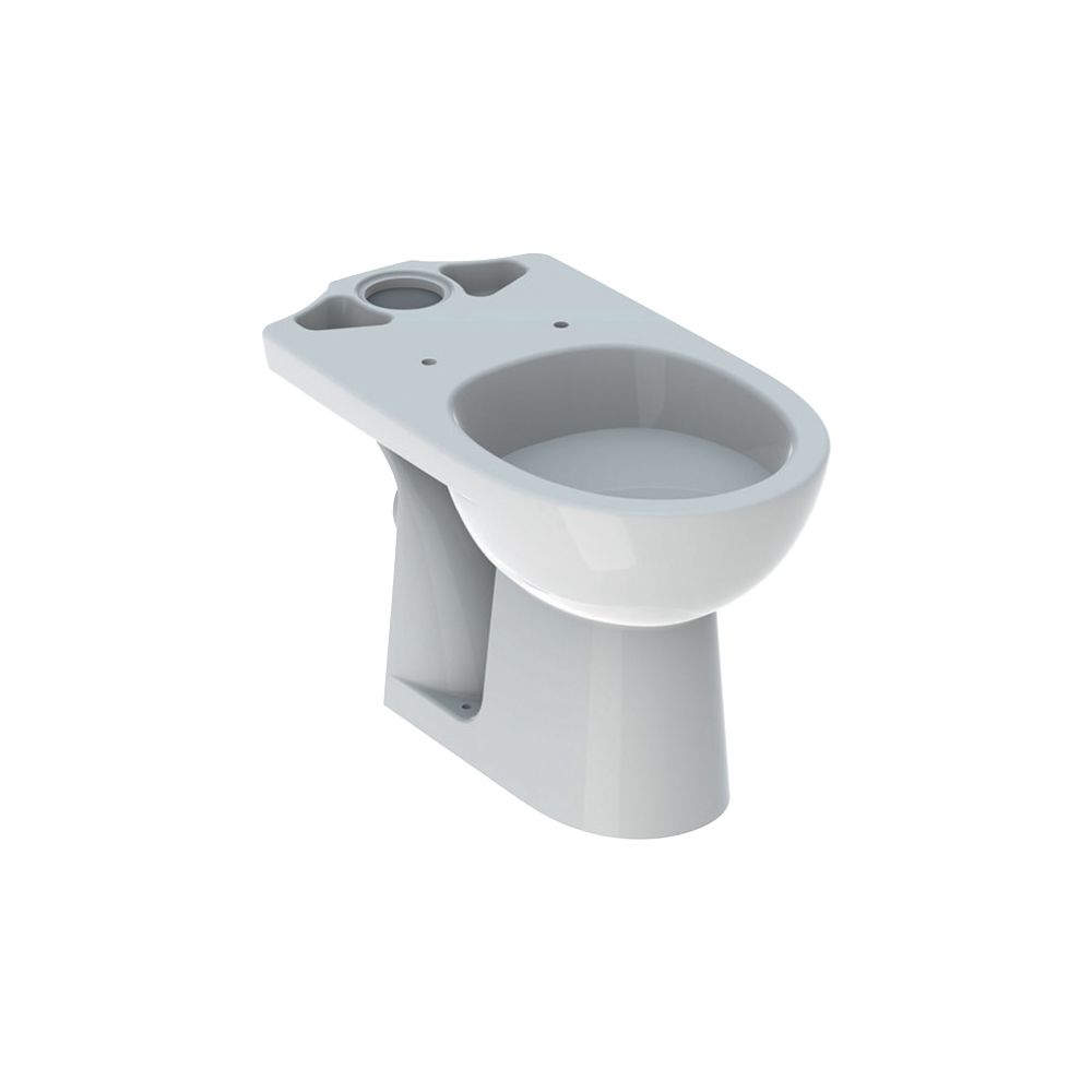 Geberit Renova Stand-WC für Aufputzspülkasten aufgesetzt, Tiefspüler, Abgang horizon... GEBERIT-203820600 4022009353723 (Abb. 2)