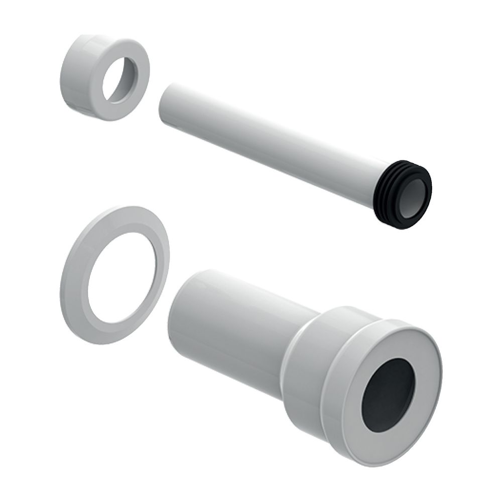 Geberit Anschlussset Bambini, 90mm, 85-102mm, PP, Weiß, 152408001... GEBERIT-152408001 4064746047589 (Abb. 3)