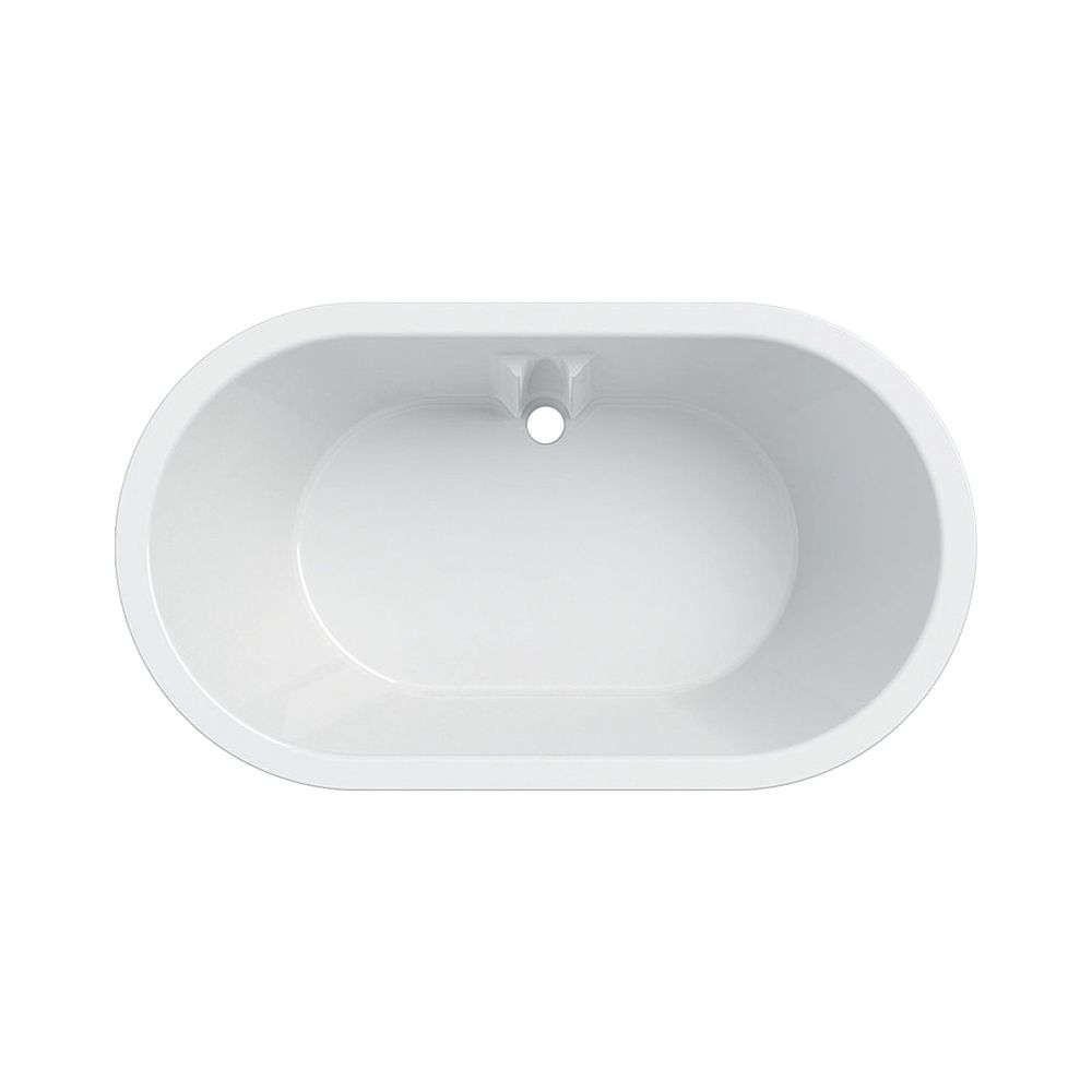 Geberit Bambini Ovalbadewanne, Breite 51,5cm, Alpinweiß... GEBERIT-407010016 4022009295856 (Abb. 1)