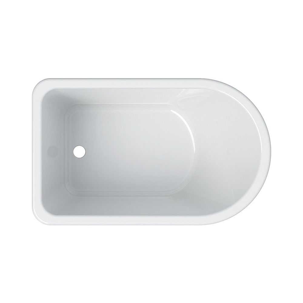 Geberit Bambini asymmetrische Badewanne, Breite 47cm, Alpinweiß... GEBERIT-406010016 4022009295849 (Abb. 1)