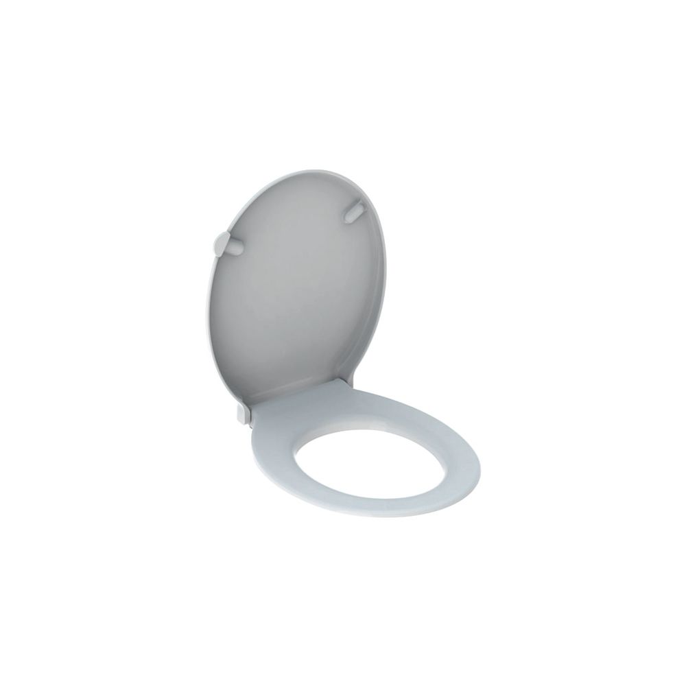 Geberit Renova Comfort WC-Sitz barrierefrei, antibakteriell, Befestigung von unten, ... GEBERIT-572850000 4022009354119 (Abb. 2)
