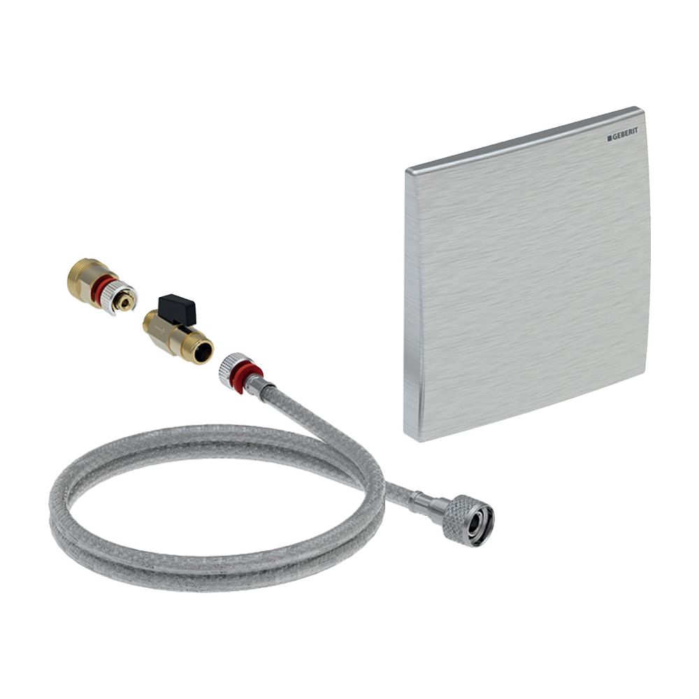 Geberit Renovierungsset für Urinalsteuerung, Abdeckplatte, Drückerplatte 13x13cm, Ro... GEBERIT-115913001 4025416200048 (Abb. 2)