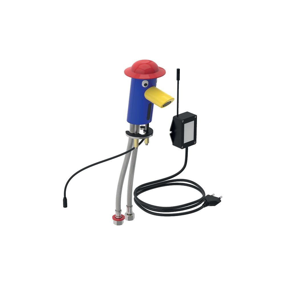 Geberit Bambini Waschtischarmatur Netzbetrieb, mehrfarbig mit Mischer... GEBERIT-577660000 4022009335422 (Abb. 2)