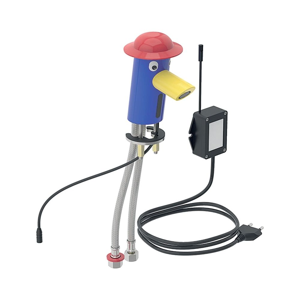 Geberit Bambini Waschtischarmatur Netzbetrieb, mehrfarbig mit Mischer... GEBERIT-577660000 4022009335422 (Abb. 1)