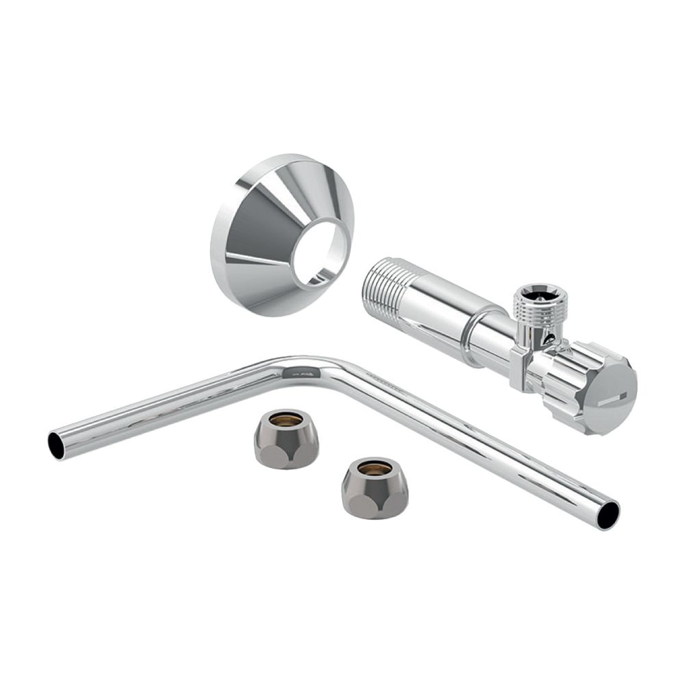 Geberit Wasseranschlussset seitlich, Hochglanz verchromt... GEBERIT-243743211 4025416562245 (Abb. 2)