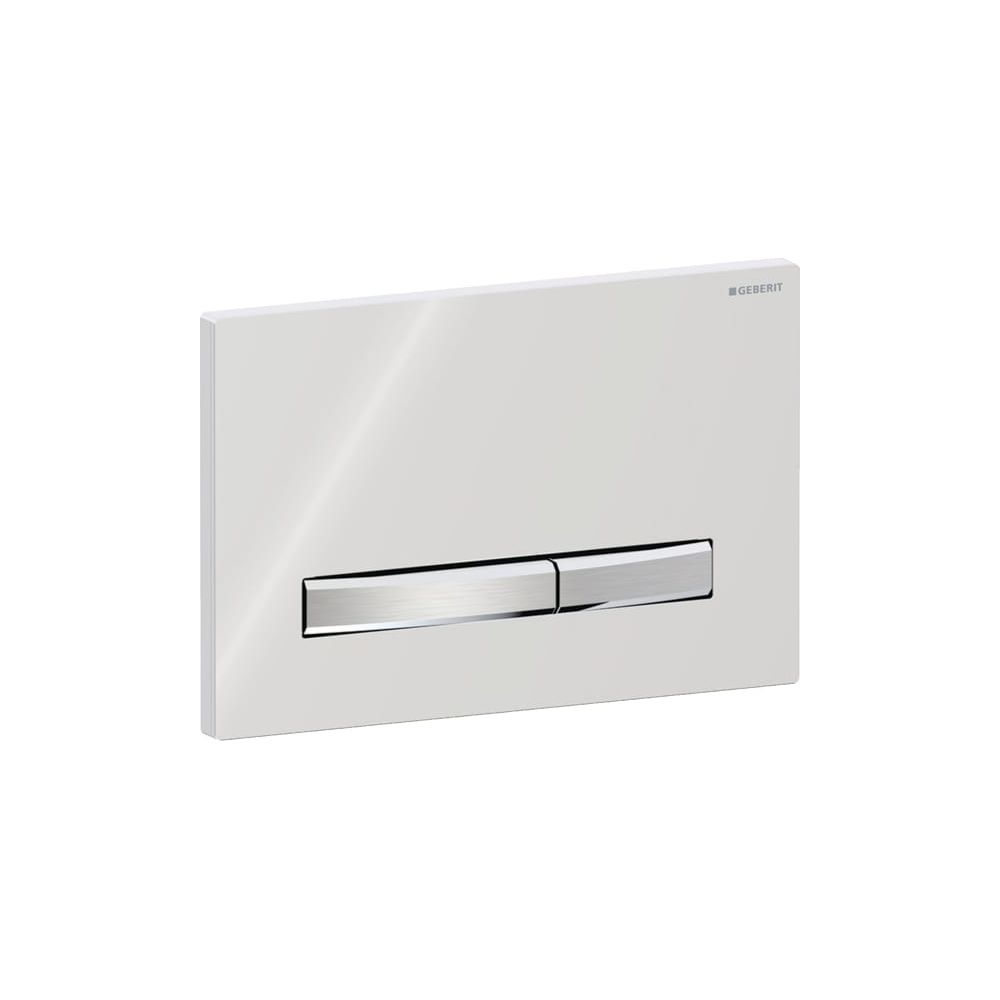 Geberit Drückerplatte Sigma50, 2-Mengen-Spülung, Square, Hochglanz verchromt, Metall... GEBERIT-115788212 4025416454373 (Abb. 5)