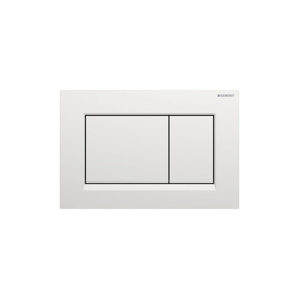 Geberit Sigma 20 (ex Sigma 30) Drückerplatte mit 2-Mengen-Spülung, Mattchrom lackier... GEBERIT-115883JQ1 4025416352495 (Abb. 3)
