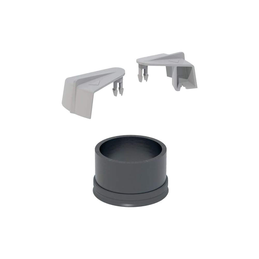 Geberit Pluvia Notüberlauf, maximale Stauhöhe 70mm bei 19l/s... GEBERIT-359036001 4025416552819 (Abb. 1)