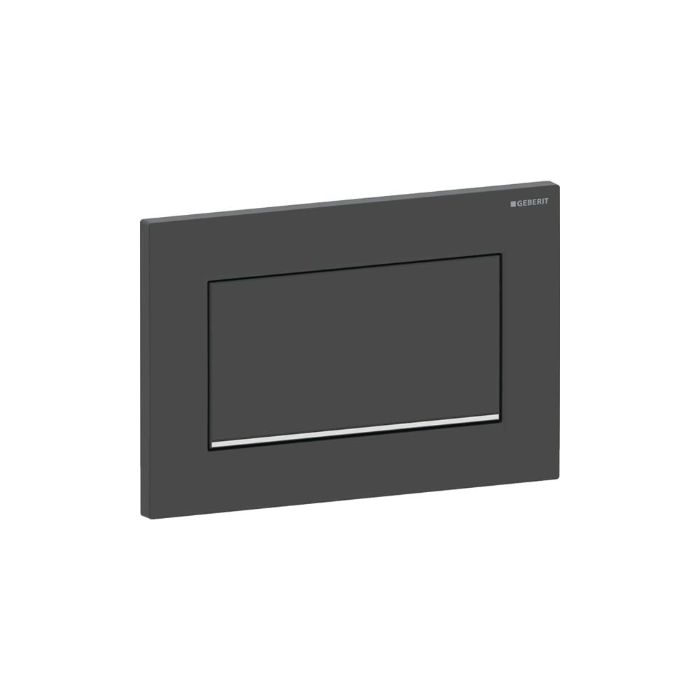 Geberit Drückerplatte Sigma10 mit Spül-Stopp-Spülung, Mattschwarz lackiert/Hochglanz... GEBERIT-115893141 4025416709381 (Abb. 4)