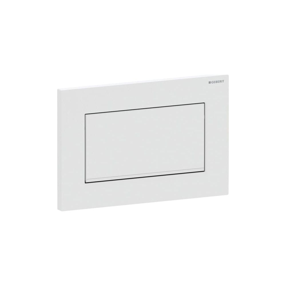 Geberit Drückerplatte Sigma10 mit Spül-Stopp-Spülung, Weiß matt lackiert/HG verchrom... GEBERIT-115893JT1 4025410635570 (Abb. 4)
