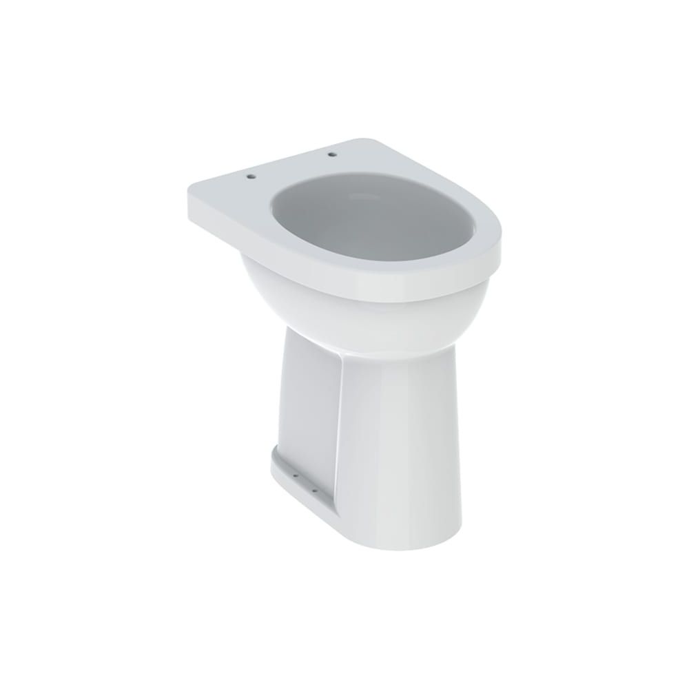 Geberit Renova Comfort Stand-WC Flachspüler, erhöht, Höhe 45cm, Abgang vertikal Tief... GEBERIT-218511600 4022009353655 (Abb. 4)