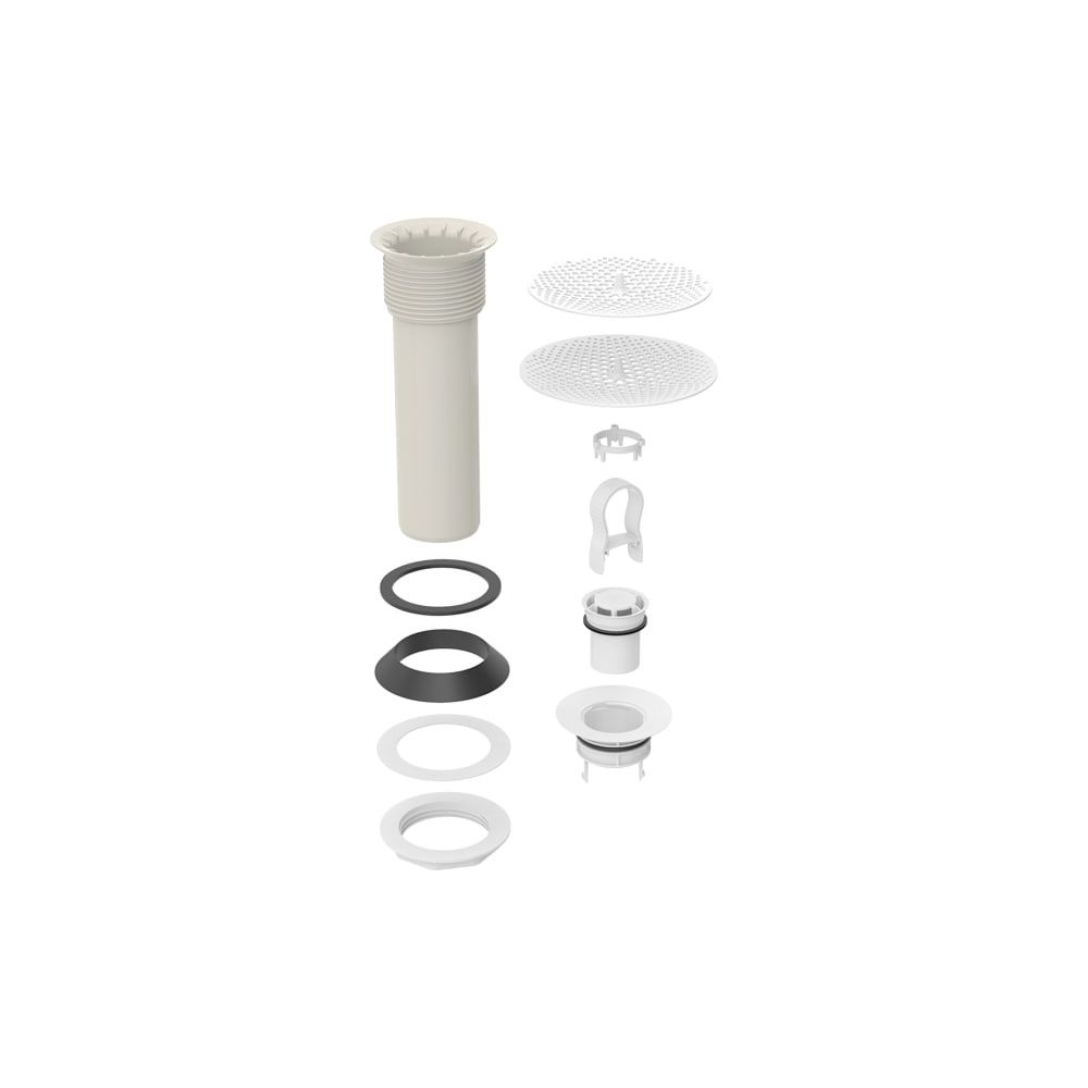 Geberit Set Ablaufgarnitur für Hybridurinale Außendurchmesser 50mm, 500672001... GEBERIT-500672001 4025416221852 (Abb. 4)