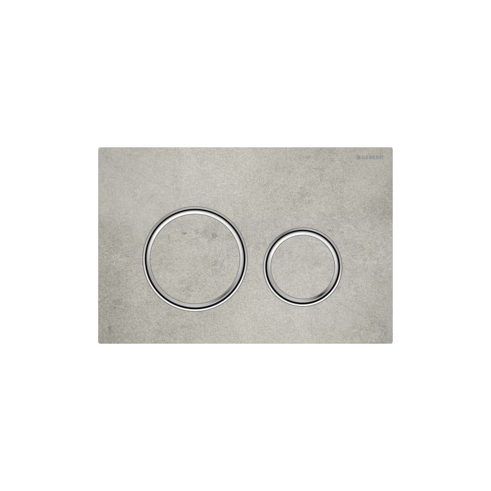 Geberit Sigma 50 (ex Sigma 21) Drückerplatte mit 2-Mengen-Spülung, Betonoptik, Metal... GEBERIT-115884JV1 4025410757876 (Abb. 3)