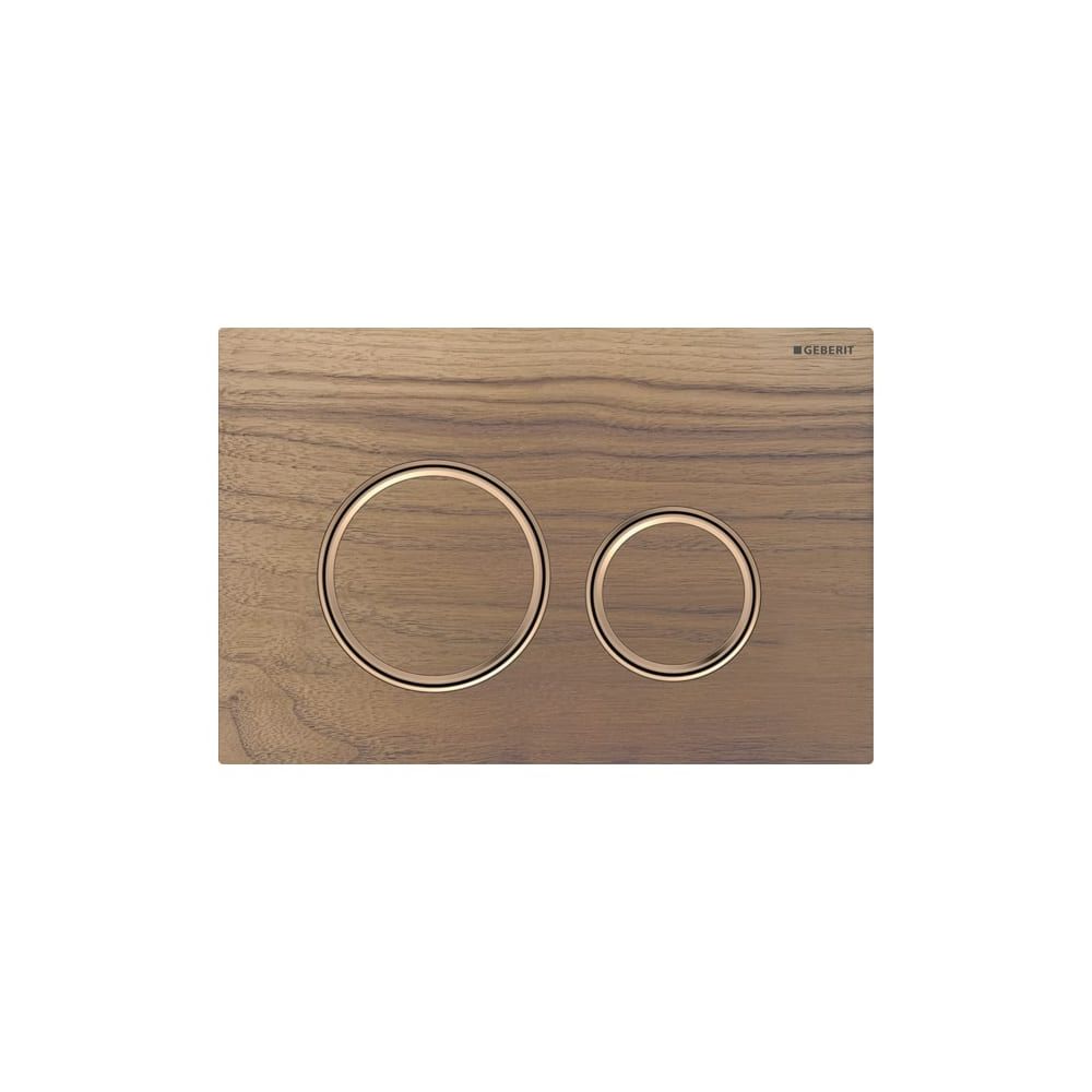 Geberit Sigma 50 (ex Sigma 21) Drückerplatte, 2-Mengen-Spülung, Round, Nussbaum amer... GEBERIT-115650JX1 4025410748805 (Abb. 3)
