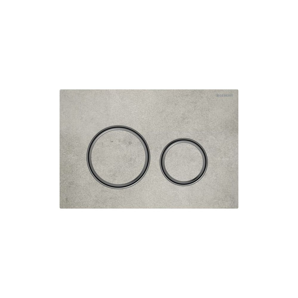 Geberit Sigma 50 (ex Sigma 21) Drückerplatte, 2-Mengen-Spülung, Round, Betonoptik, M... GEBERIT-115651JV1 4025410749413 (Abb. 3)
