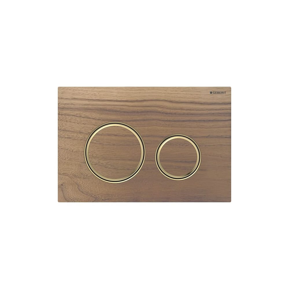Geberit Sigma 50 (ex Sigma 21) Drückerplatte, 2-Mengen-Spülung, Round, Nussbaum amer... GEBERIT-115652JX1 4025410749369 (Abb. 3)