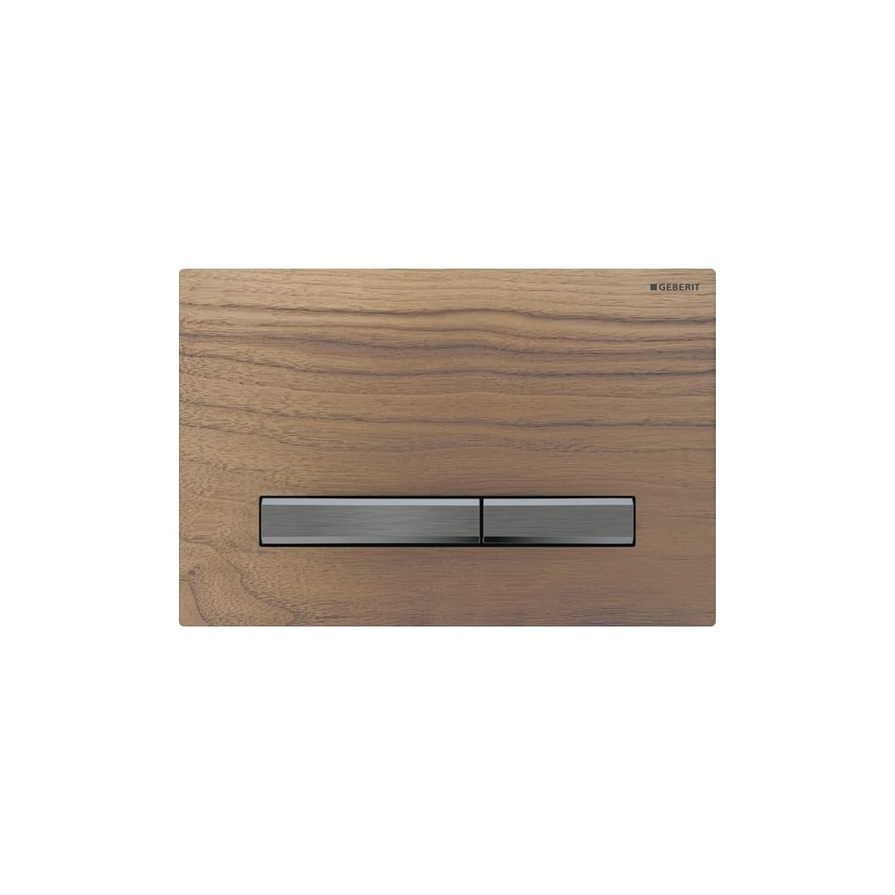 Geberit Sigma 50 Drückerplatte, 2-Mengen-Spülung, Square, Nussbaum amerikanisch, Met... GEBERIT-115671JX2 4025410749529 (Abb. 3)