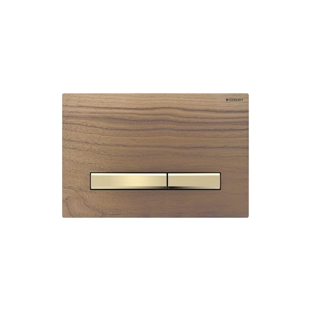 Geberit Sigma 50 Drückerplatte, 2-Mengen-Spülung, Square, Nussbaum amerikanisch, Met... GEBERIT-115672JX2 4025410749703 (Abb. 3)
