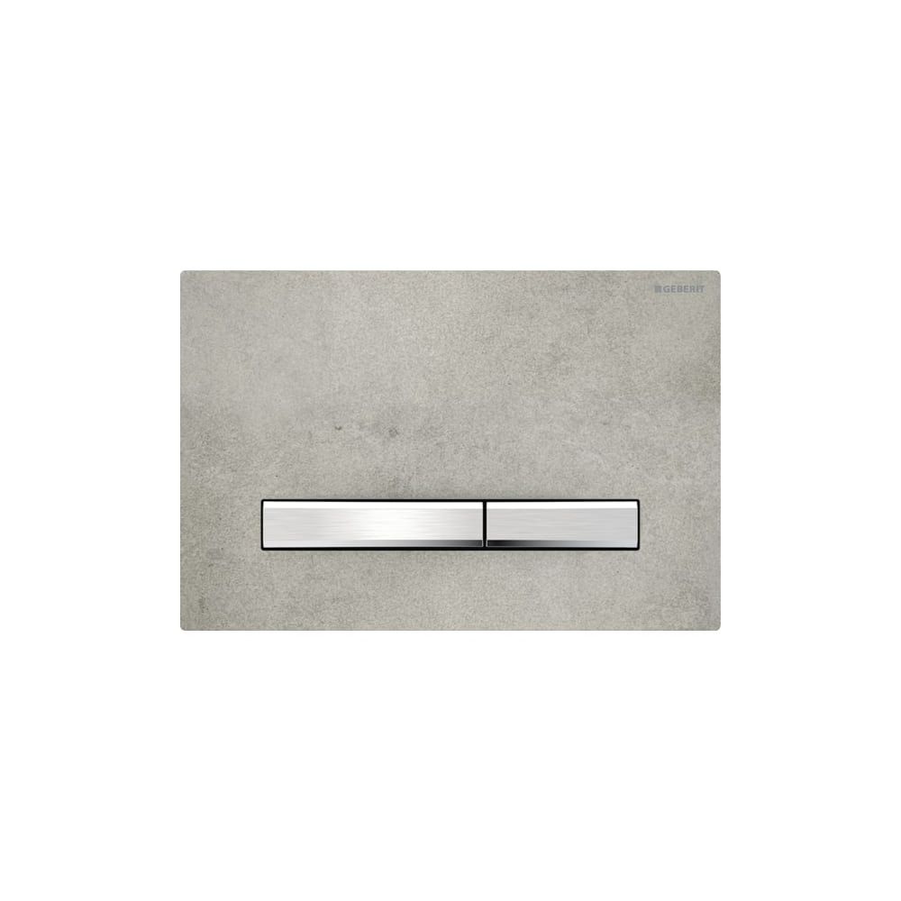 Geberit Sigma 50 Drückerplatte, 2-Mengen-Spülung, Square, Betonoptik, Metallfarbe ve... GEBERIT-115788JV2 4025410758231 (Abb. 3)