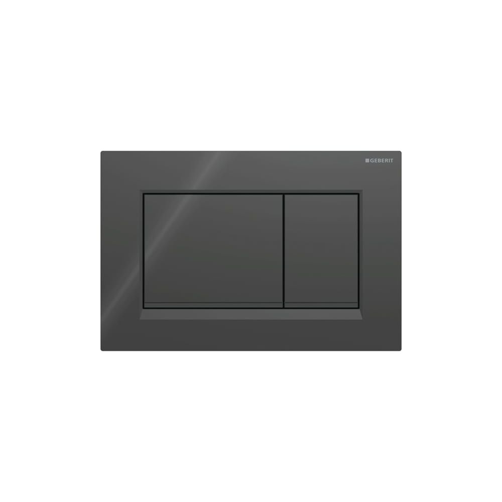 Geberit Sigma 20 (ex Sigma 30) Drückerplatte mit 2-Mengen-Spülung, Mattschwarz... GEBERIT-115883DW1 4025410759825 (Abb. 3)