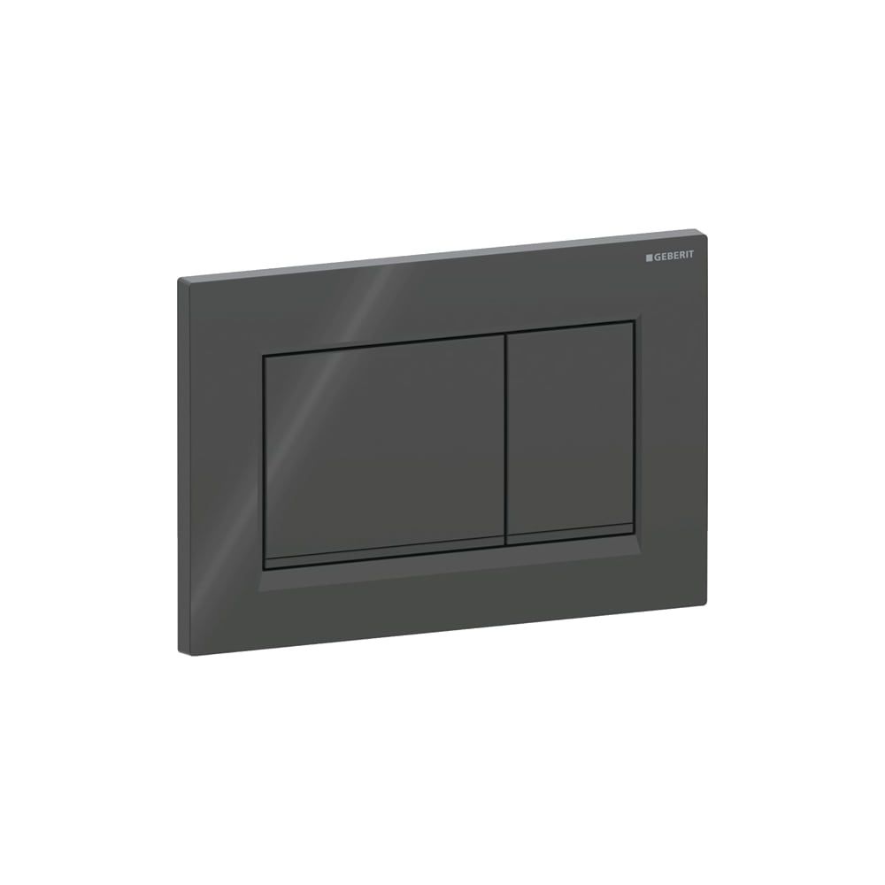 Geberit Drückerplatte Sigma20 mit 2-Mengen-Spülung, Mattschwarz, 115883DW1... GEBERIT-115883DW1 4025410759825 (Abb. 4)