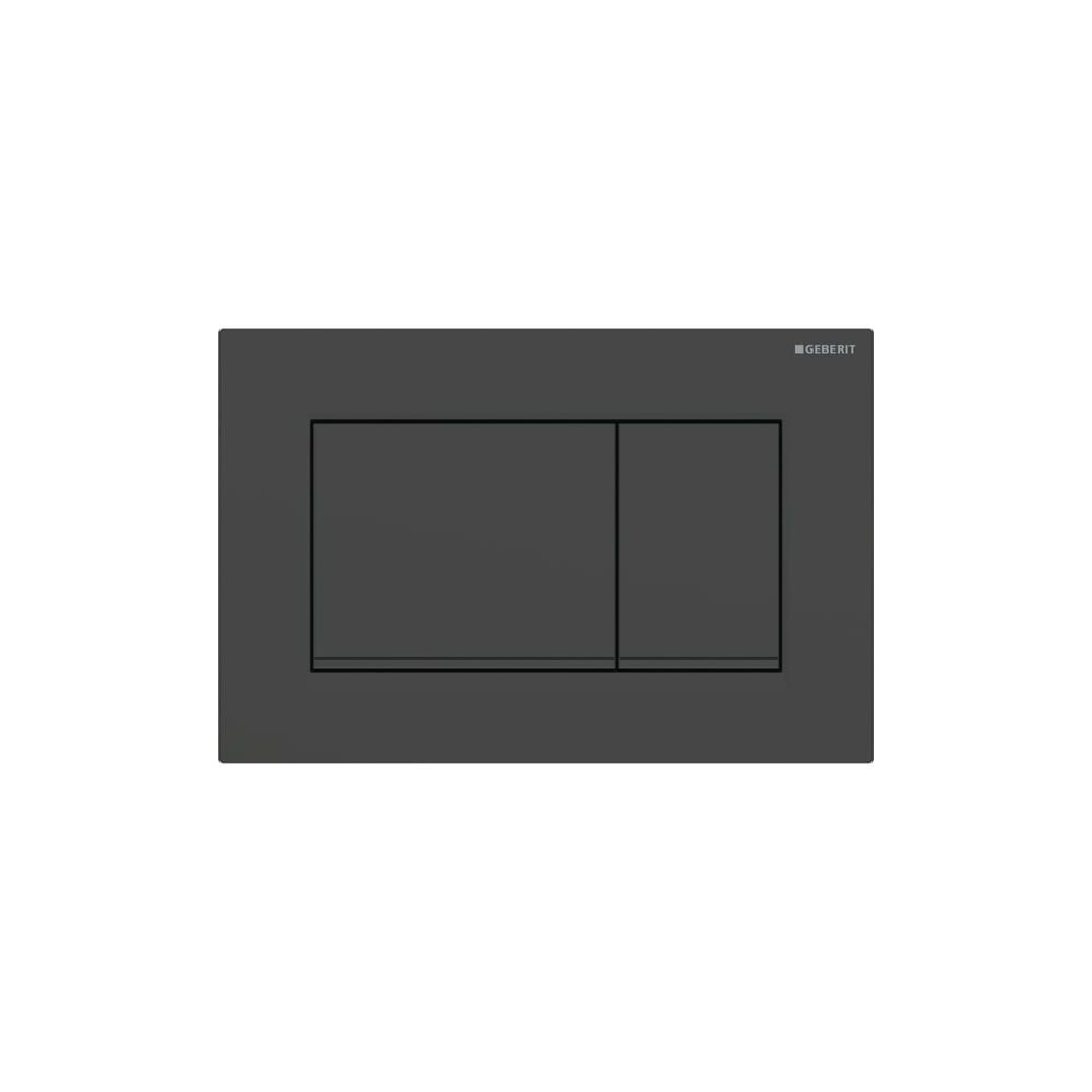 Geberit Sigma 20 (ex Sigma 30) Drückerplatte mit 2-Mengen-Spülung, Schwarz/Mattschwa... GEBERIT-115883161 4025410759580 (Abb. 3)
