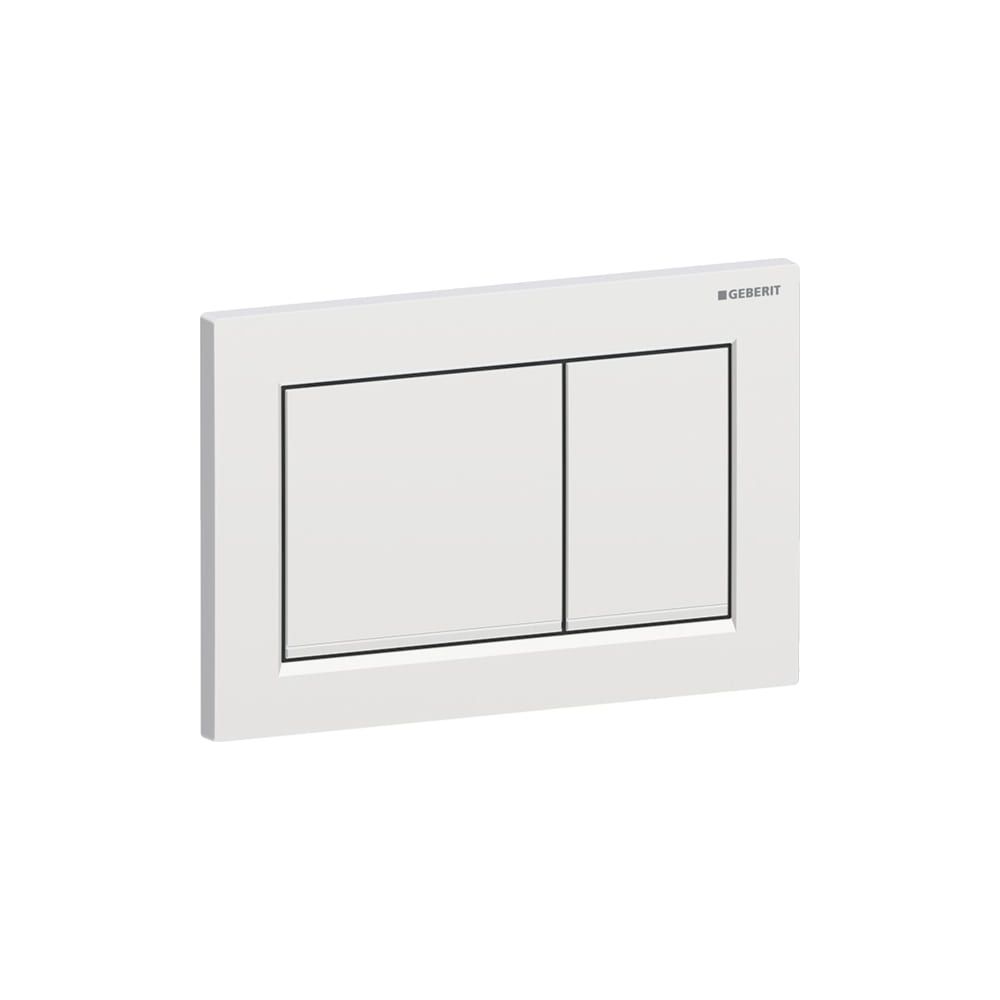 Geberit Betätigungsplatte Omega20, 2-Mengen-Spülung, 212x142x10mm, Kunststoff, Mattc... GEBERIT-115080JQ1 4025410756589 (Abb. 4)