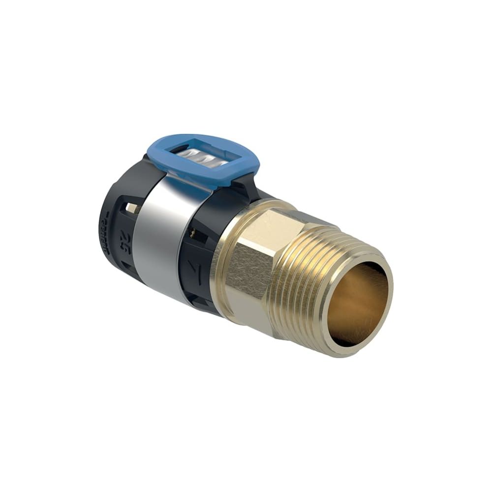 Geberit FlowFit Übergang mit Außengewinde bleifreie Siliziumbronze, d 20mm, R 1″... GEBERIT-620308001 4025410051806 (Abb. 1)