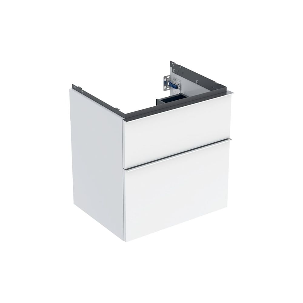Geberit iCon Unterschrank für Waschtisch, 2 Schubladen Waschtisch 60cm, Weiß, lackie... GEBERIT-502303012 4025410941237 (Abb. 3)