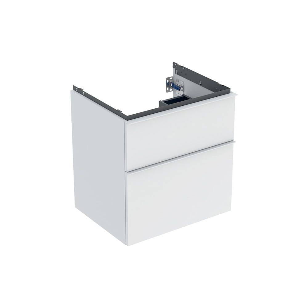 Geberit iCon Unterschrank für Waschtisch, 2 Schubladen Waschtisch 60cm, Weiß, lackie... GEBERIT-502303013 4025410941244 (Abb. 3)