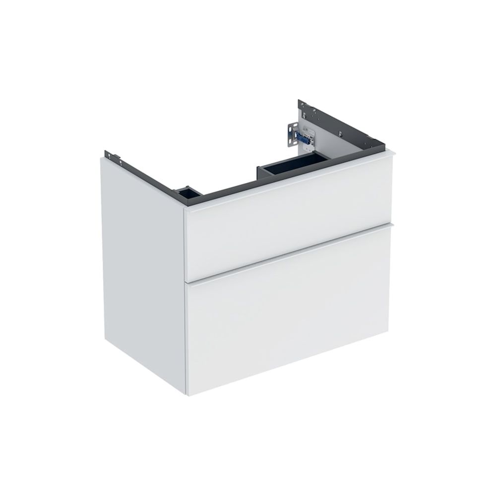 Geberit iCon Unterschrank für Waschtisch, 2 Schubladen Waschtisch 75cm, Weiß, lackie... GEBERIT-502304013 4025410941275 (Abb. 3)