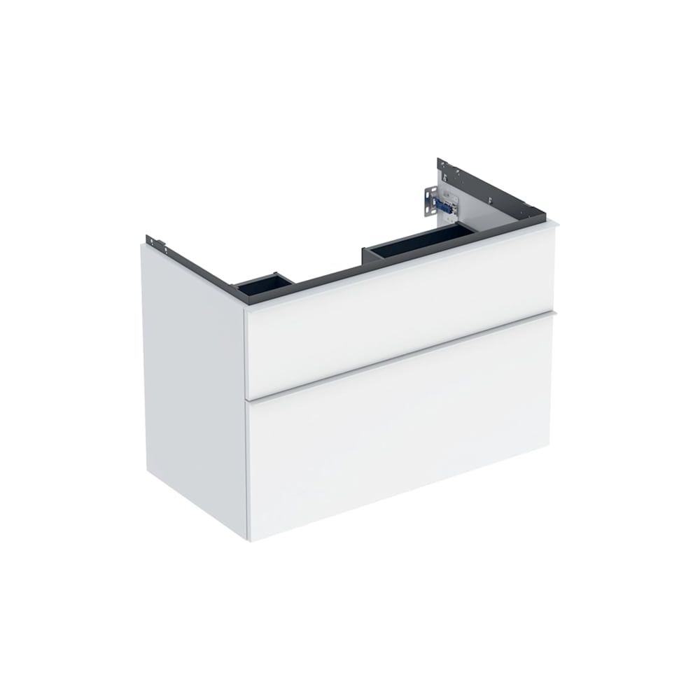 Geberit iCon Unterschrank für Waschtisch, 2 Schubladen Waschtisch 90cm, Weiß lackier... GEBERIT-502305011 4025410941282 (Abb. 3)