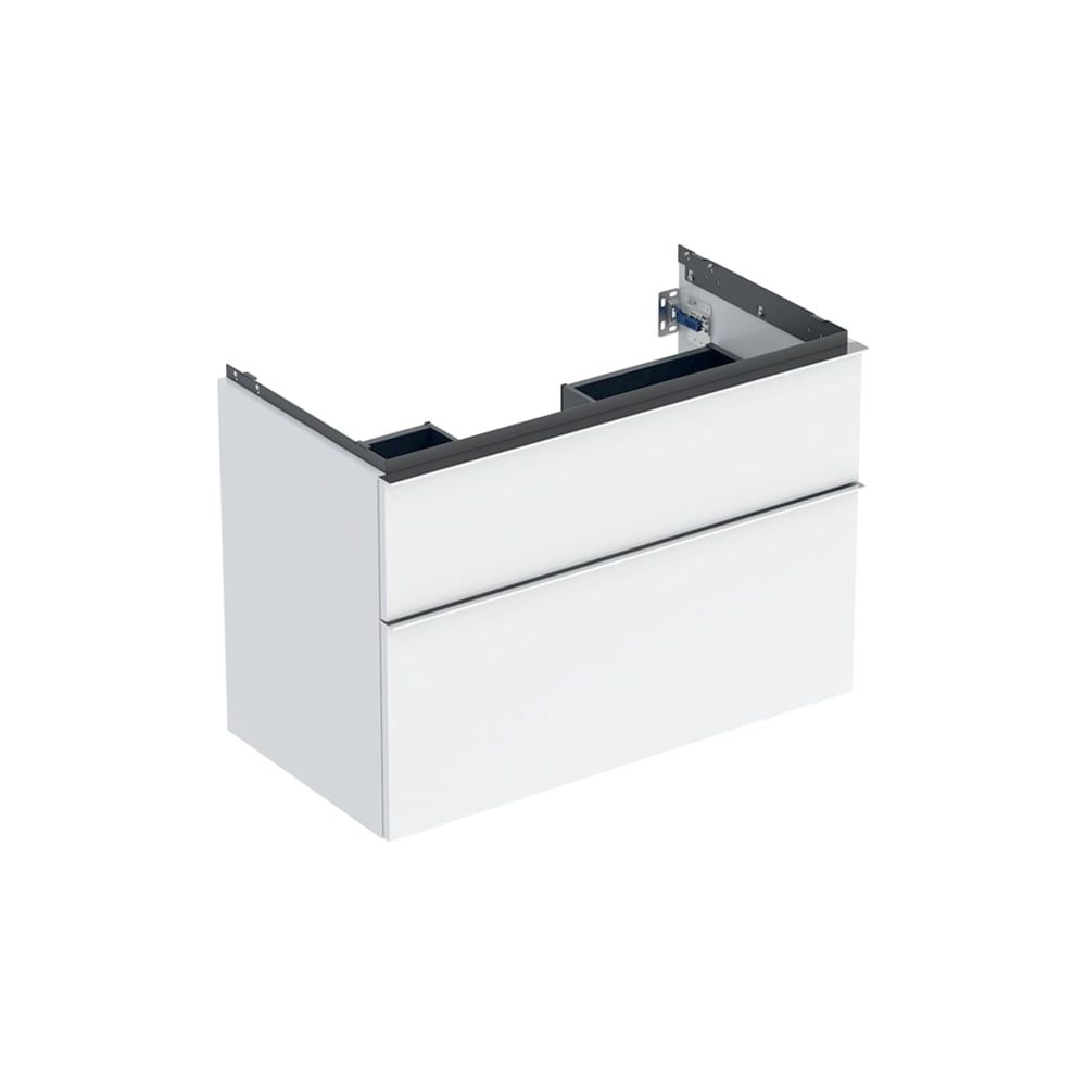 Geberit iCon Unterschrank für Waschtisch, 2 Schubladen Waschtisch 90cm, Weiß, lackie... GEBERIT-502305012 4025410941299 (Abb. 3)