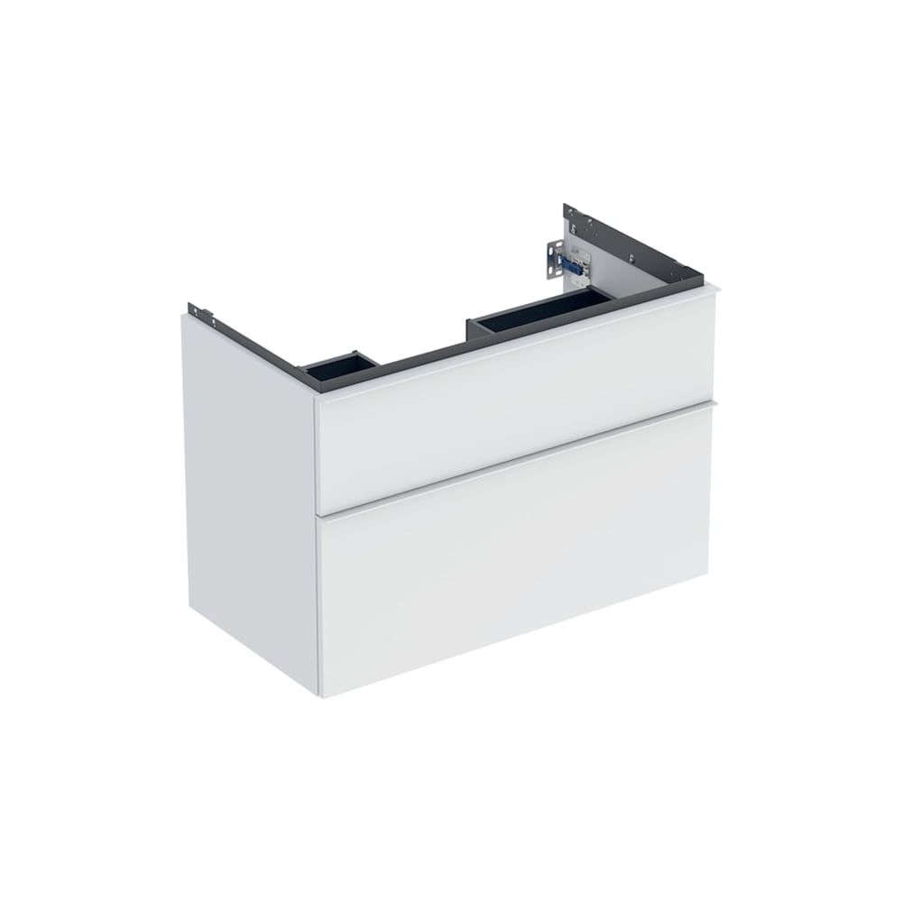 Geberit iCon Unterschrank für Waschtisch, 2 Schubladen Waschtisch 90cm, Weiß, lackie... GEBERIT-502305013 4025410941305 (Abb. 3)