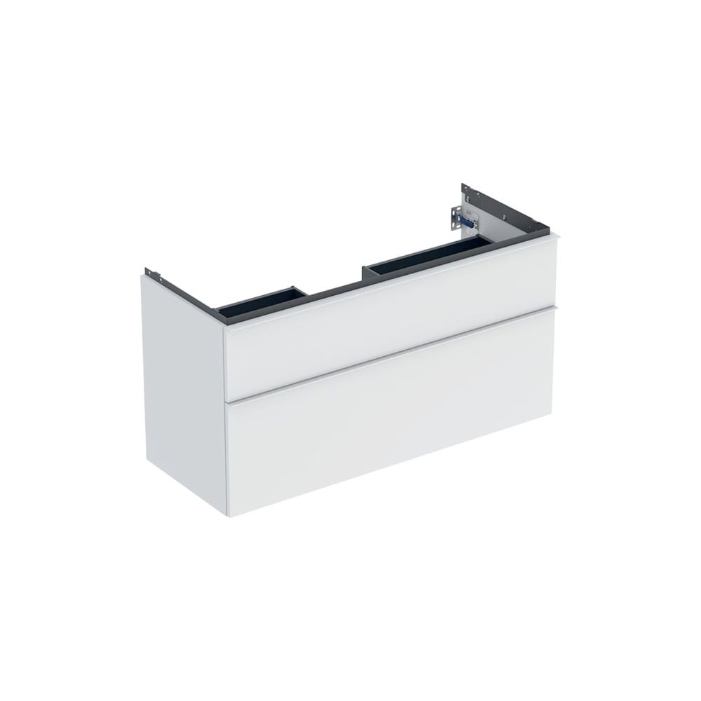 Geberit iCon Unterschrank für Waschtisch, 2 Schubladen Waschtisch 120cm, Weiß, lacki... GEBERIT-502306013 4025410941336 (Abb. 3)