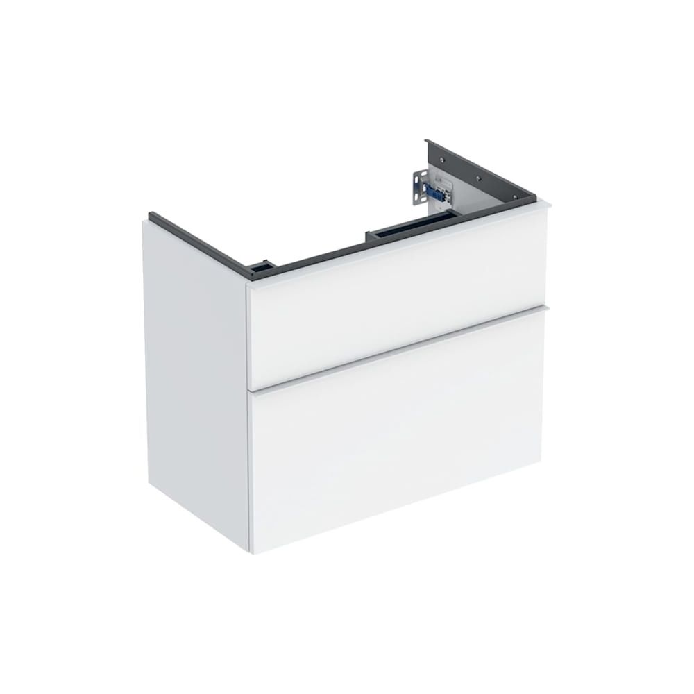 Geberit iCon Unterschrank für WT 2 Schubladen verkürzte Ausladung WT 75cm Weiß lacki... GEBERIT-502308011 4025410941374 (Abb. 3)