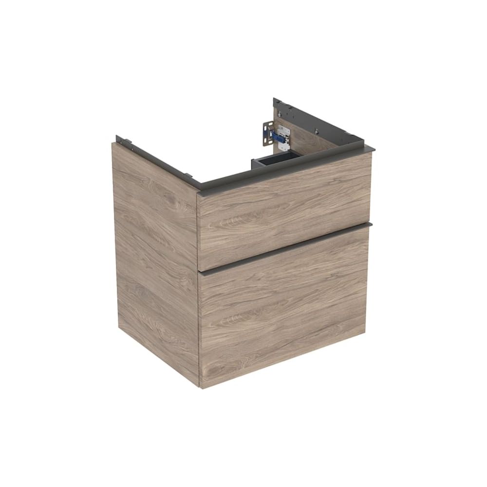 Geberit iCon Unterschrank für Waschtisch 2 Schubladen Waschtisch 60cm, Nussbaum hick... GEBERIT-502303JR1 4025410942326 (Abb. 3)