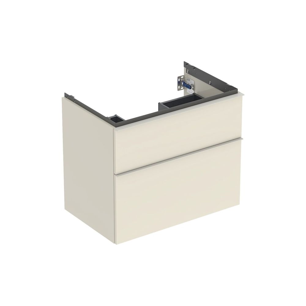 Geberit iCon Unterschrank für Waschtisch 2 Schubladen Waschtisch 75cm Sandgrau lacki... GEBERIT-502304JL1 4025410942357 (Abb. 3)