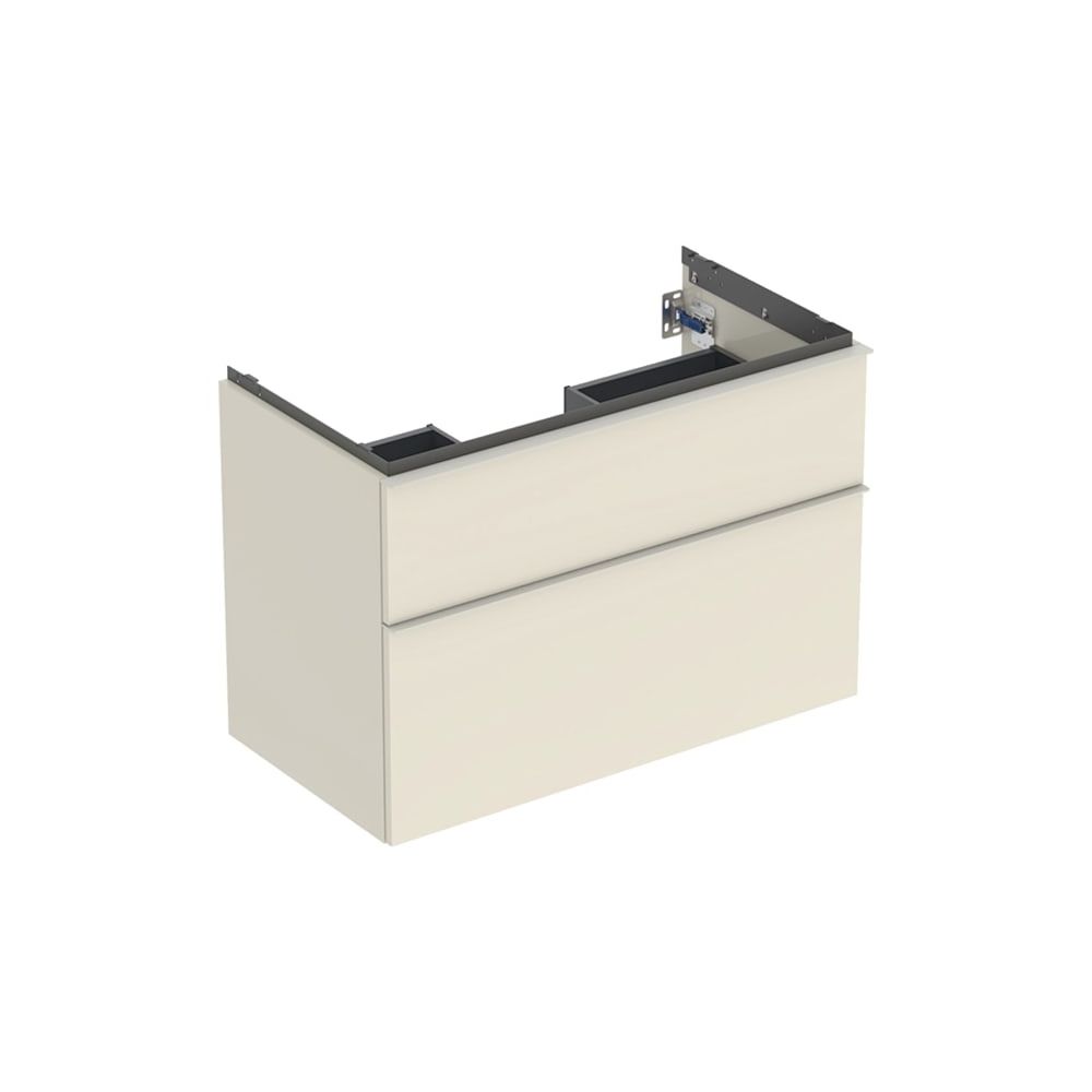 Geberit iCon Unterschrank für Waschtisch 2 Schubladen Waschtisch 90cm Sandgrau lacki... GEBERIT-502305JL1 4025410942395 (Abb. 3)