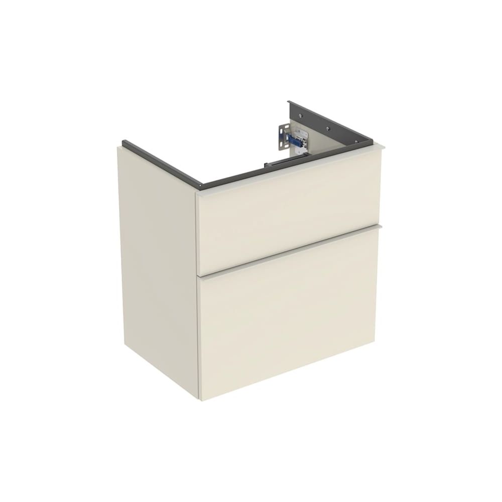 Geberit iCon Unterschrank für WT 2 Schubladen verkürzte Ausladung WT 60cm Sandgrau l... GEBERIT-502307JL1 4025410942470 (Abb. 3)