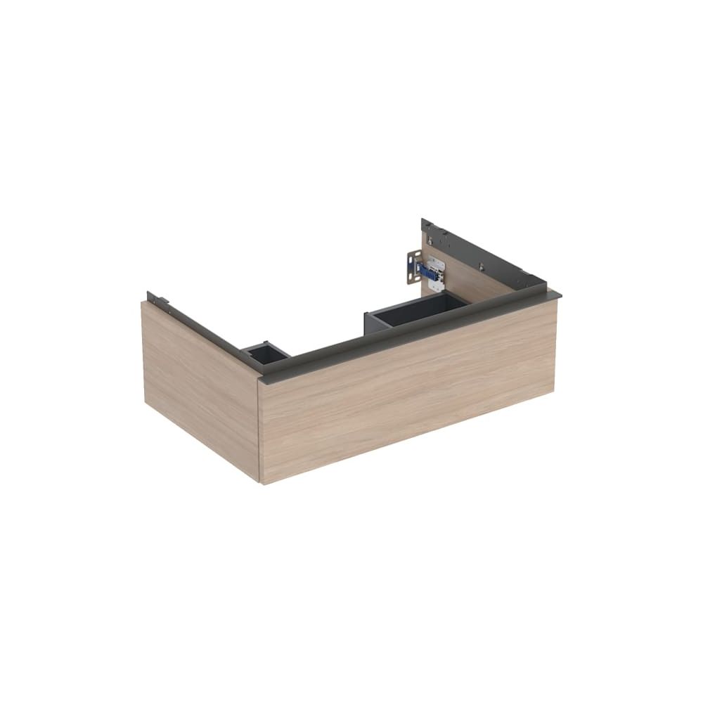 Geberit iCon Unterschrank für Waschtisch, 1 Schublade Waschtisch 75cm, Eiche, Melami... GEBERIT-502311JH1 4025410942616 (Abb. 3)