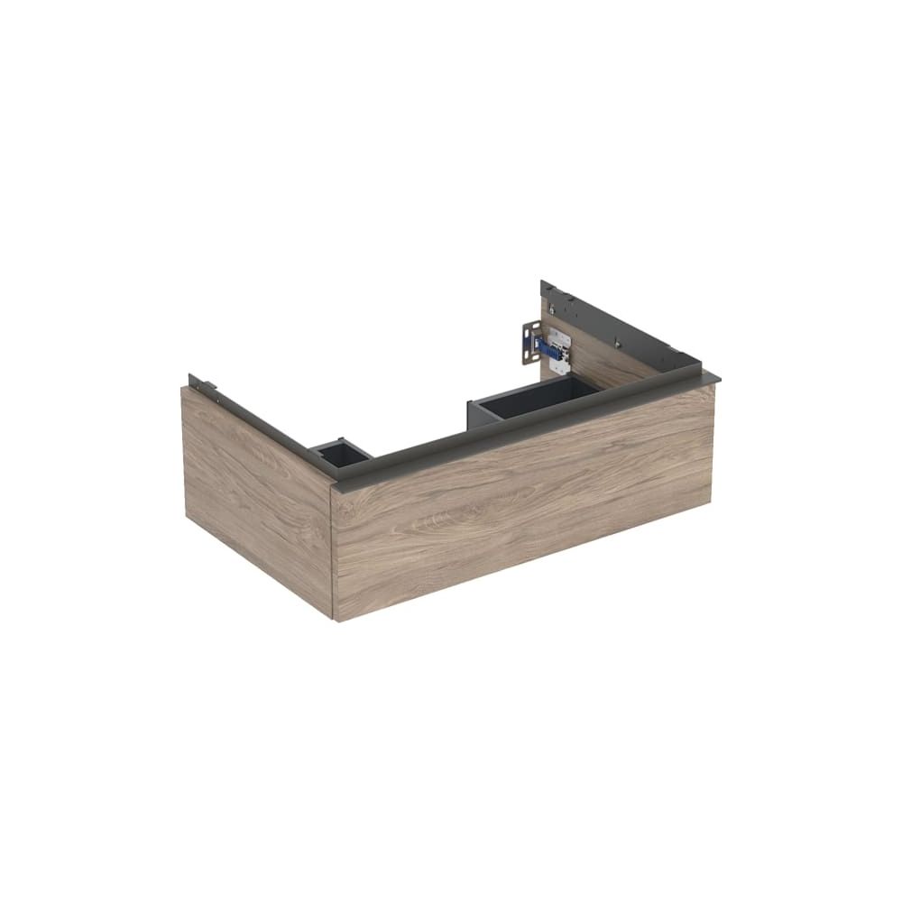 Geberit iCon Unterschrank für Waschtisch 1 Schublade Waschtisch 75cm, Nussbaum hicko... GEBERIT-502311JR1 4025410942647 (Abb. 3)