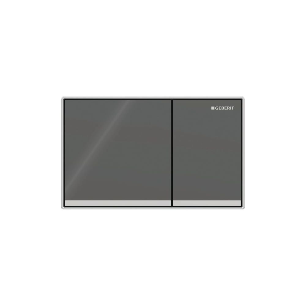 Geberit Omega 60 Drückerplatte, 2-Mengen-Spülung, Square, flächenbündig Lava, verspi... GEBERIT-115081JK1 4025410946706 (Abb. 3)